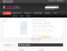 Tablet Screenshot of mobilnionline.com